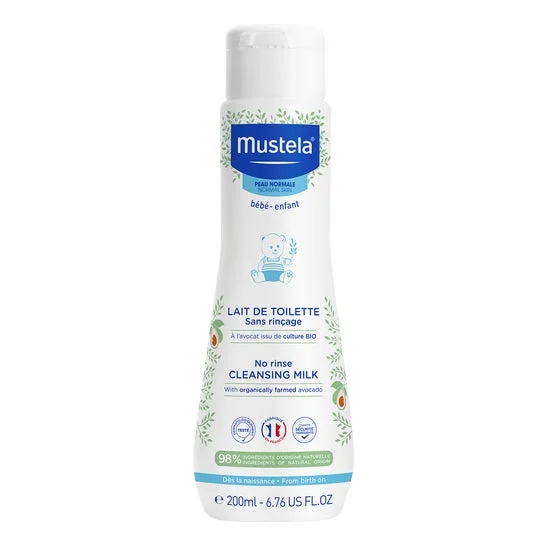 Mustela Latte detergente senza risciacquo 200ml