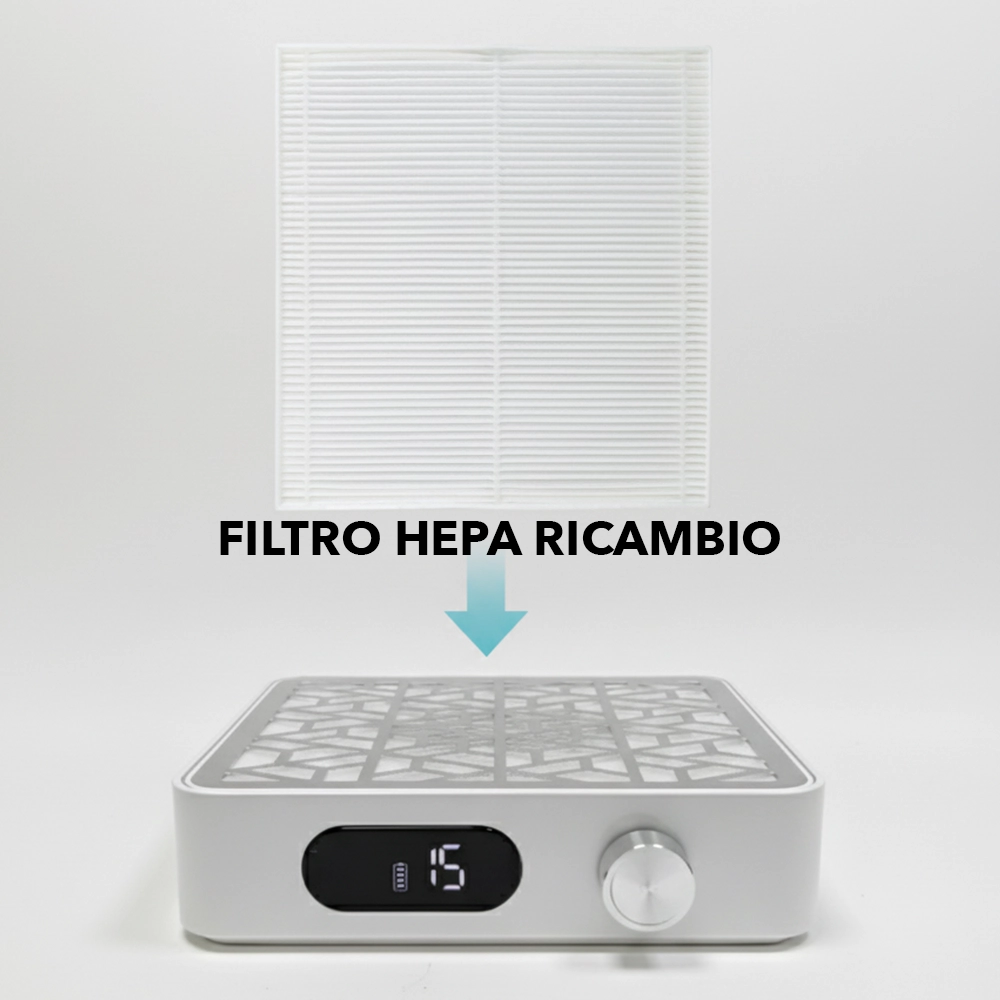 Filtro hepa di ricambio per aspiratore AIRSUPREME di tuttoperlestetica