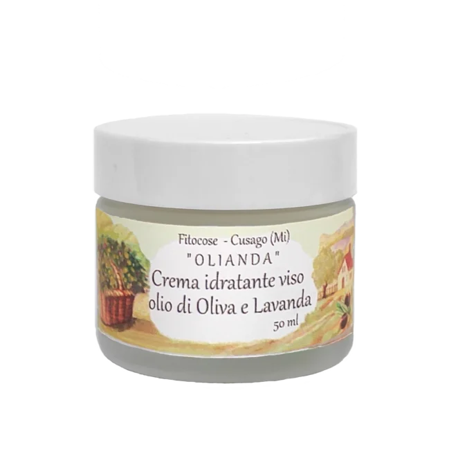 FITOCOSE Olianda – Crema Idratante Viso Olio di Oliva e Lavanda