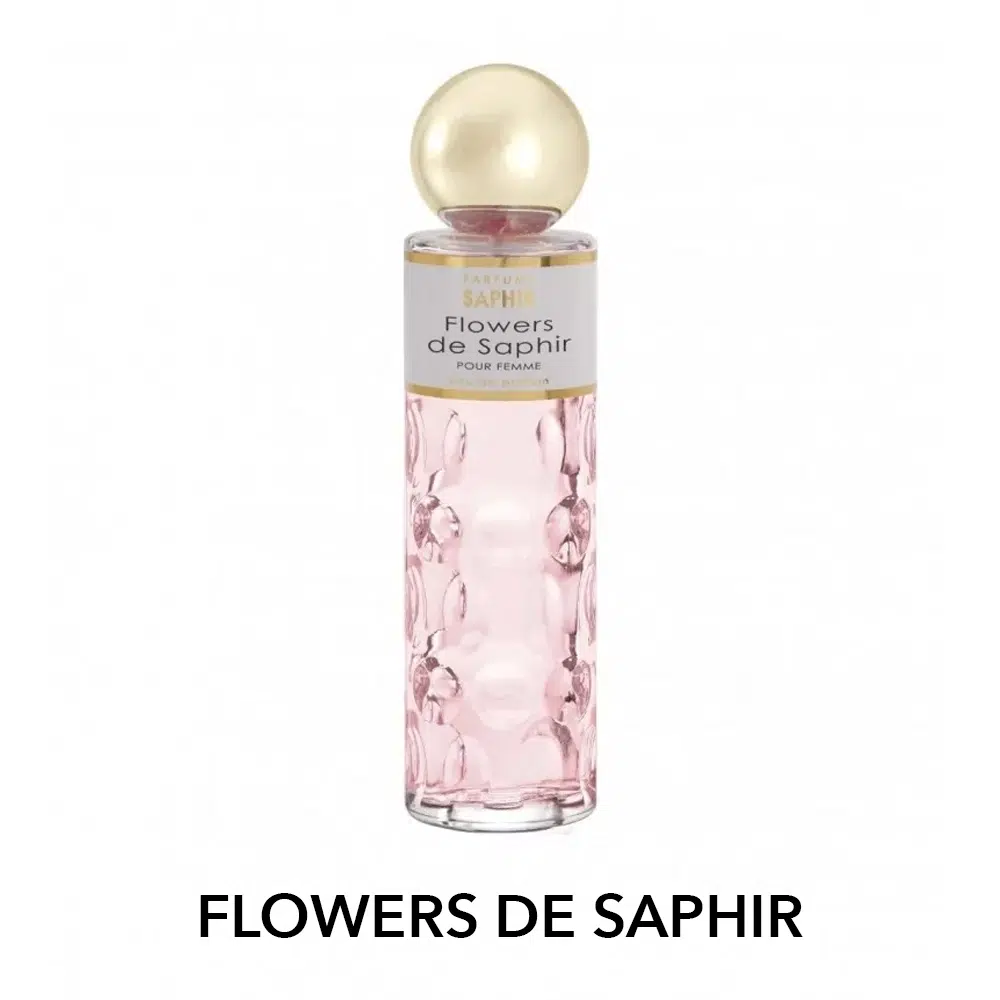 FLOWERS DE SAPHIR Eau de Parfum Profumo da 200 ml