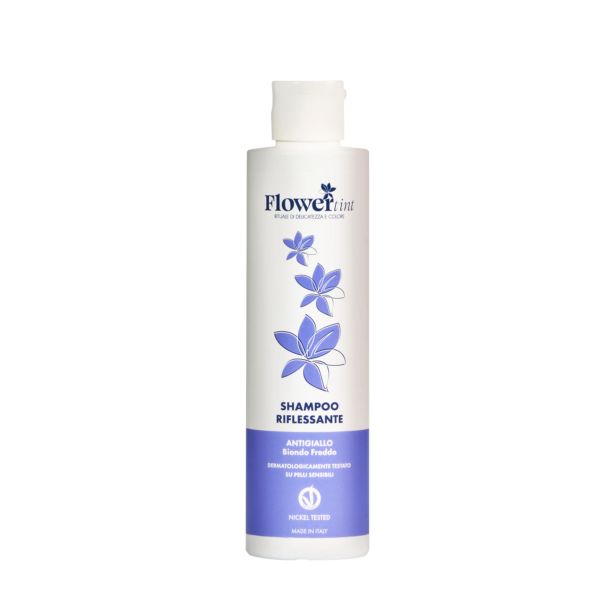 FLOWERTINT Shampoo Riflessante Antigiallo Biondo Freddo