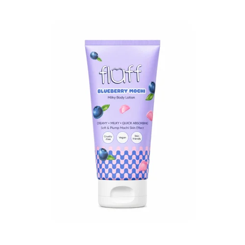 FLUFF Milky Body Lotion – Blueberry Mochi