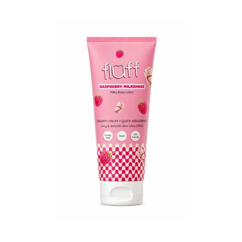 FLUFF Milky Body Lotion – Raspberry Milkshake