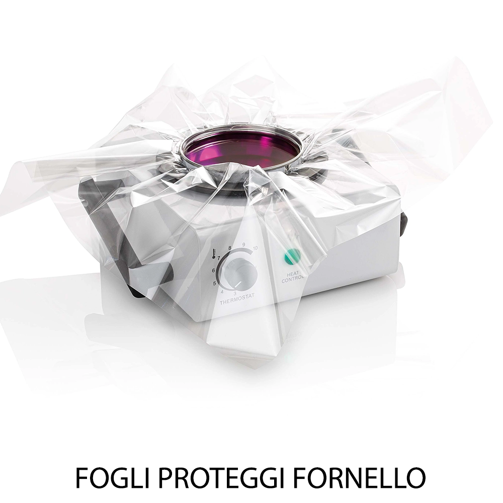 Fogli Trasparenti Proteggi Fornello Scaldacera in PETG Xanitalia 50 Pezzi