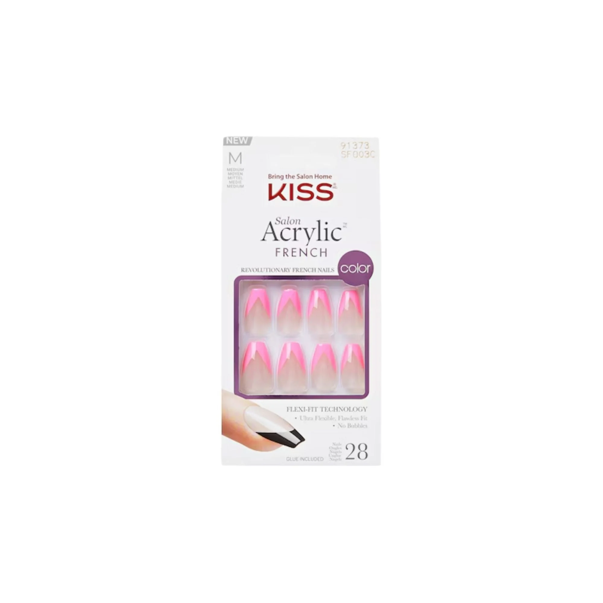 Impress Salon Acrilico French Color - adesivi 28 pezzi