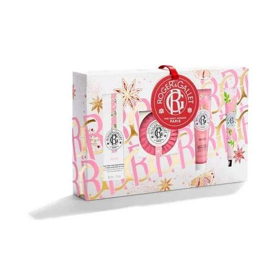 Roger & Gallet Rosa Set Navidad 2023 Agua + Jabón + Loción + Crema