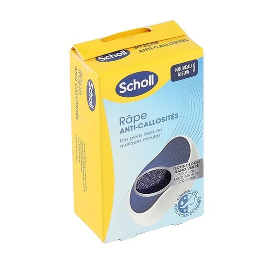 Scholl Raspador Manual Anti-Callos Nano Vidrio 1ut