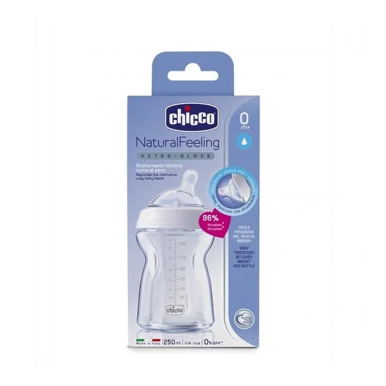 Biberon Crystal T Silicone Chicco T Silicone Chicco Naturale Sensazione 250ml