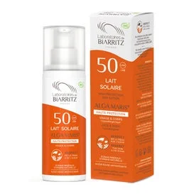 Algamaris - Latte solare biologico certificato SPF50