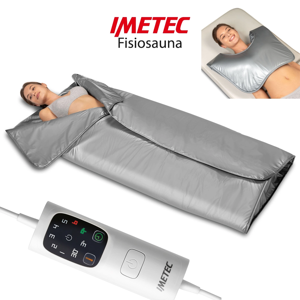 Elettrosauna Fisiosauna 3 Settori Colore Silver Comfort sauna Physioplus Imetec V. 230 W. 450