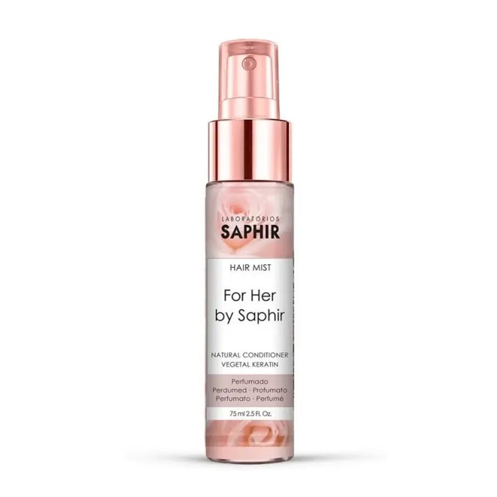 Saphir For Her Hair Mist – Profumo floreale per capelli con cheratina vegetale e balsamo naturale
