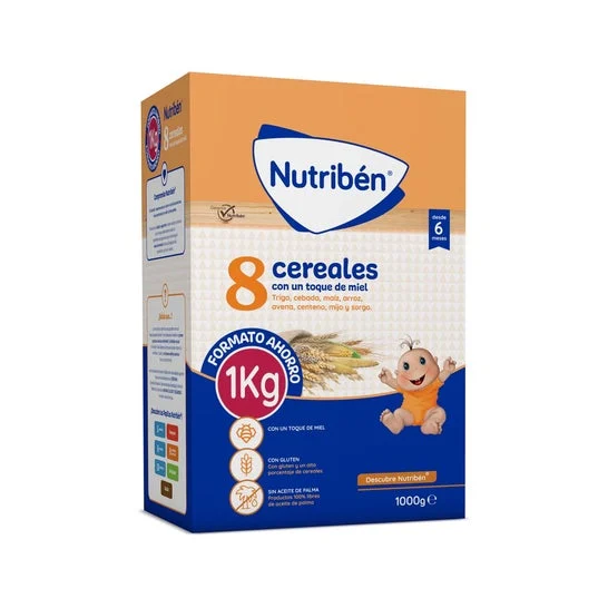 Nutriben 8 Cereales y Miel 1000g