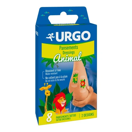 Urgo Cerotti Adesivi per Tatuaggi per Bambini 8 Unità