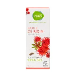 Pharmascience Olio vegetale di ricino Bio 50ml