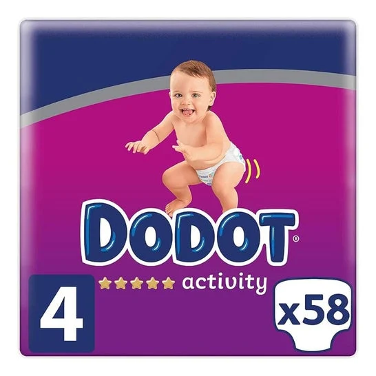 Dodot Pañales Activity T4 58uds