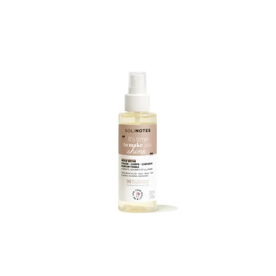 Solinotes Aceite Seco Tonka Cuerpo Rostro& Cabello 100ml