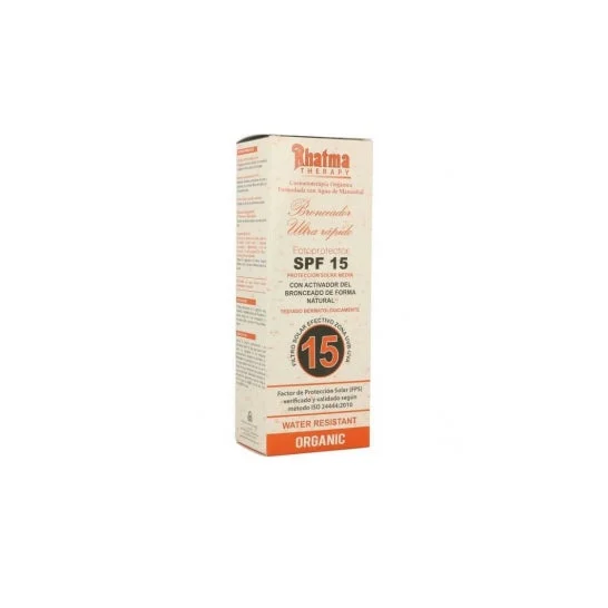 Rhatma Bronceador Solar Ultra Rapido Spf15 200 ml