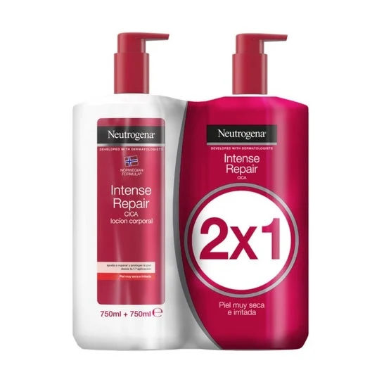 Neutrogena Duplo Intense Body Lotion Sensitive Skin 2x750ml