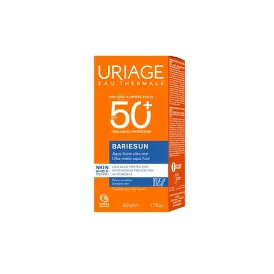 Uriage Bariesun Aqua Fluido Ultra-Mat Tacto Seco Spf50 50 ml