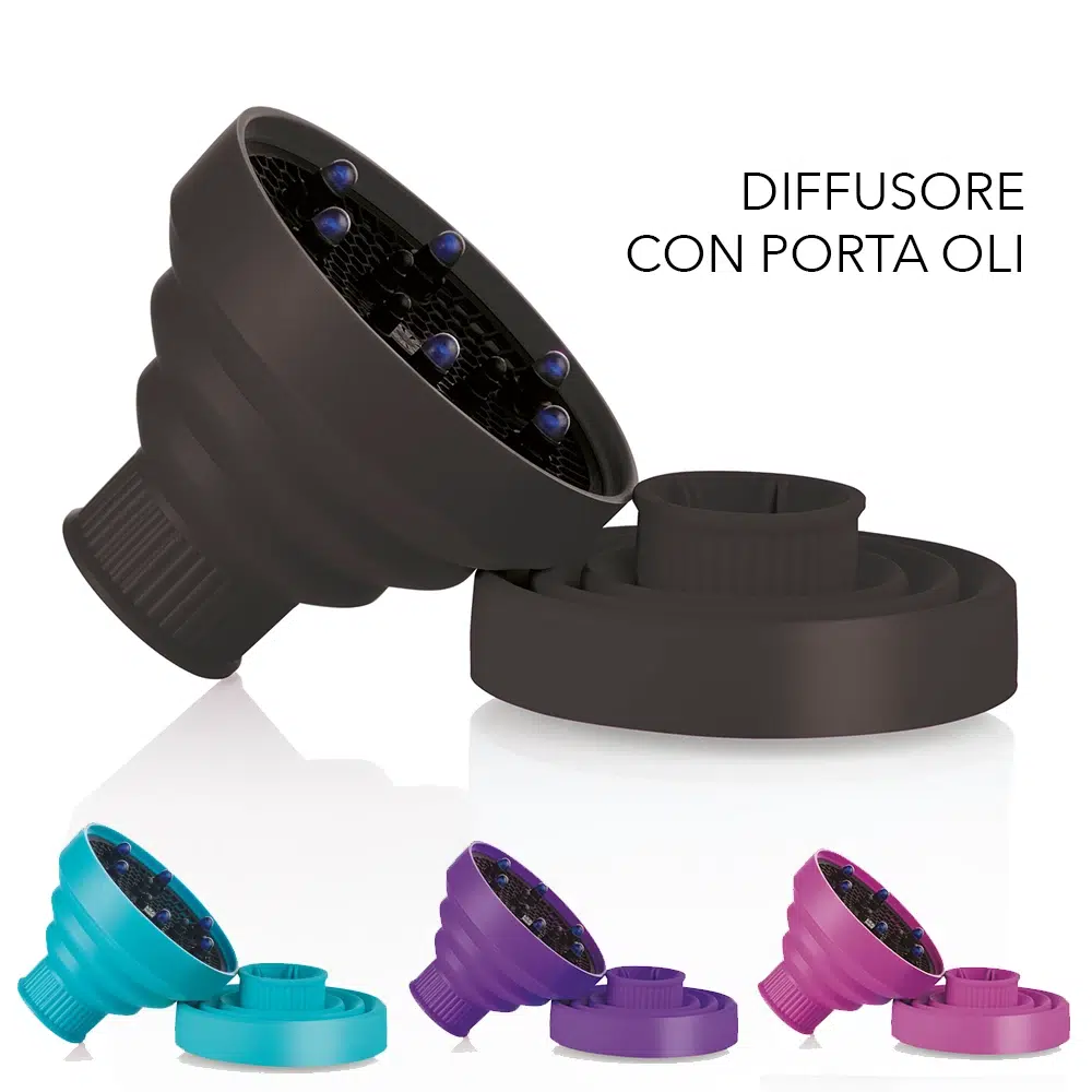 Diffusore Universale in Silicone a 9 Punte – Con Capsula per Oli Essenziali