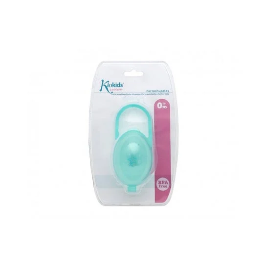 Kiokids porta ciuccio verde 1pc