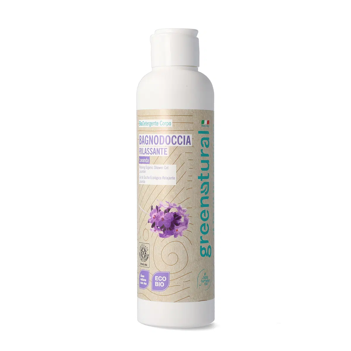 GREENATURAL Bagnodoccia Rilassante Lavanda 250 ml