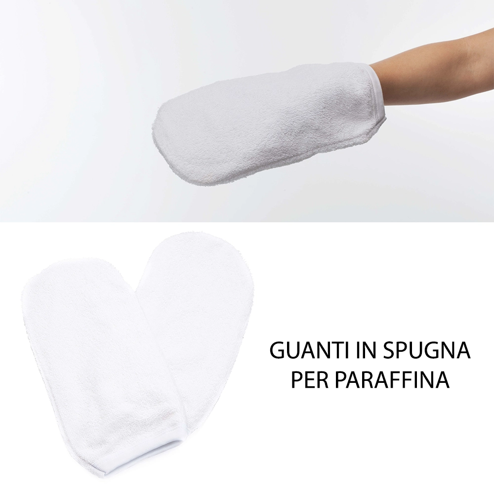 Guanti per Paraffina Xanitalia in Spugna di Cotone – Confezione da 2 Pezzi