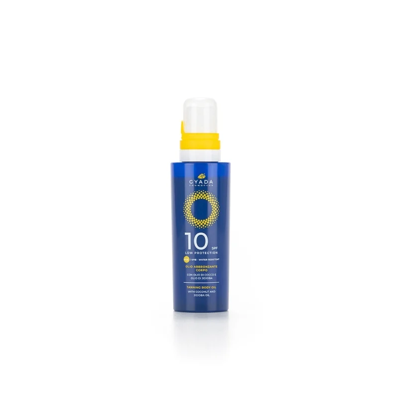 GYADA COSMETICS Olio Abbronzante Solare SPF 10 Protezione Bassa