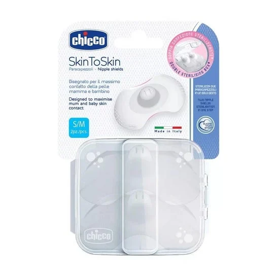 Protegepezon Silicone Chicco Skintoskin 2 U T- S/m 2 U