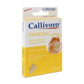 Callivoro Durezza Medicazione Tessuti 7,2x5cm 2 Unità