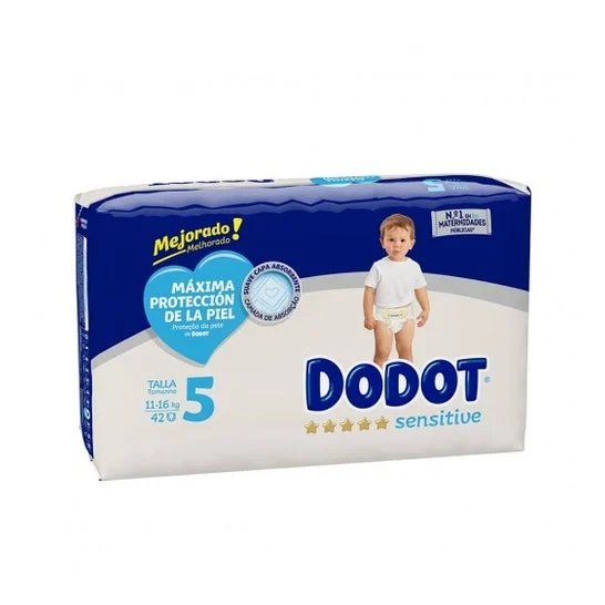 Pannolini Dodot Sensitive T5 42uds