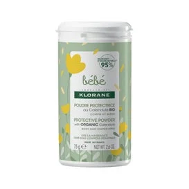 Klorane Bébé Poudre De Toilette Protectrice 75g