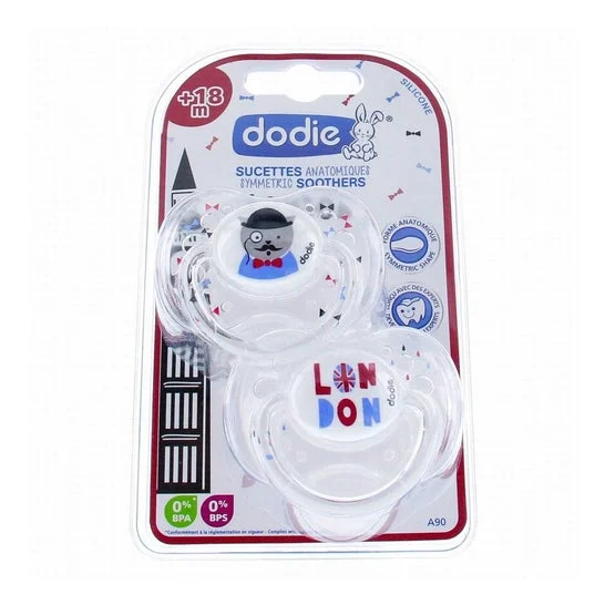 Dodie ciuccio in silicone Londra oltre 18 mesi A90 2uds