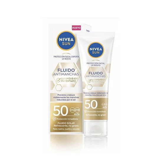 Nivea Sun Facial Luminous 630º Fluido Antimacchia SPF50 40ml