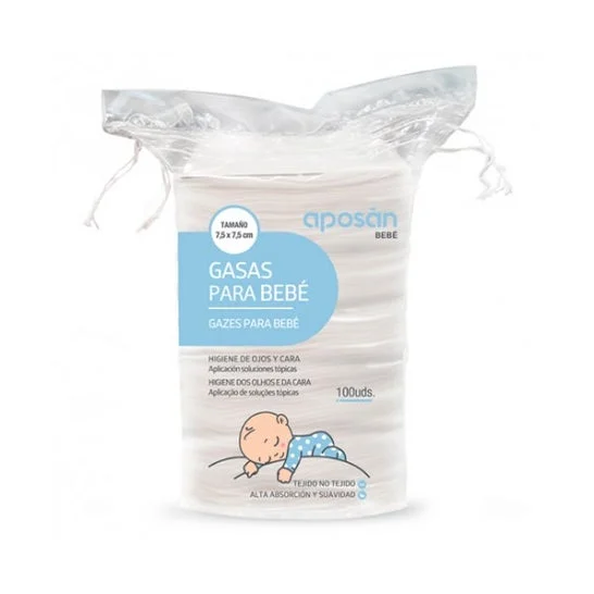 Aposan Baby Gauze 100Uds