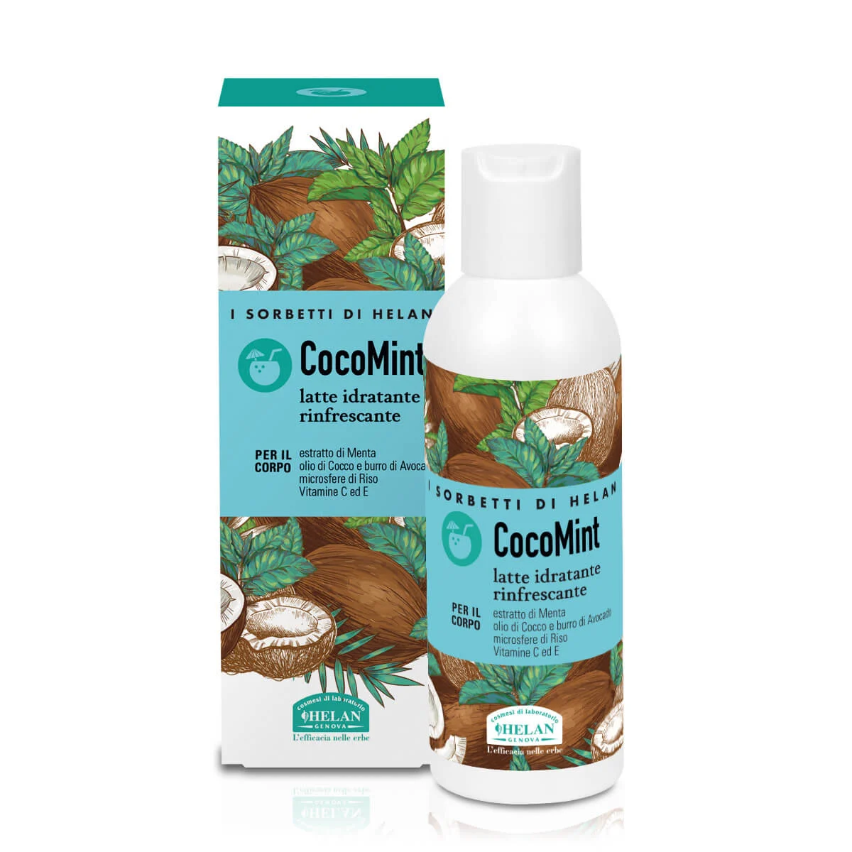 HELAN I Sorbetti Coco Mint – Latte Idratante Rinfrescante