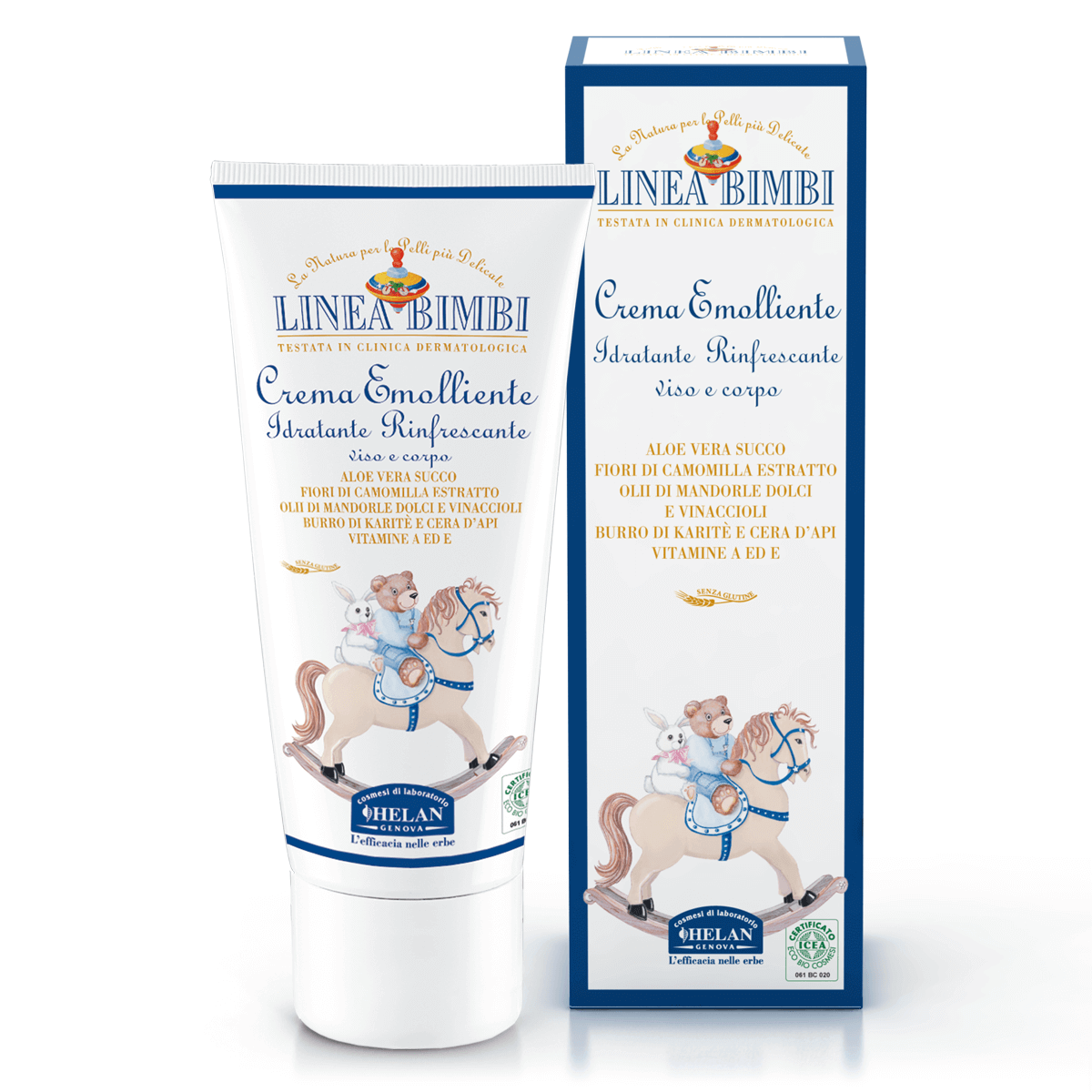 HELAN Linea Bimbi – Crema Emolliente Viso e Corpo