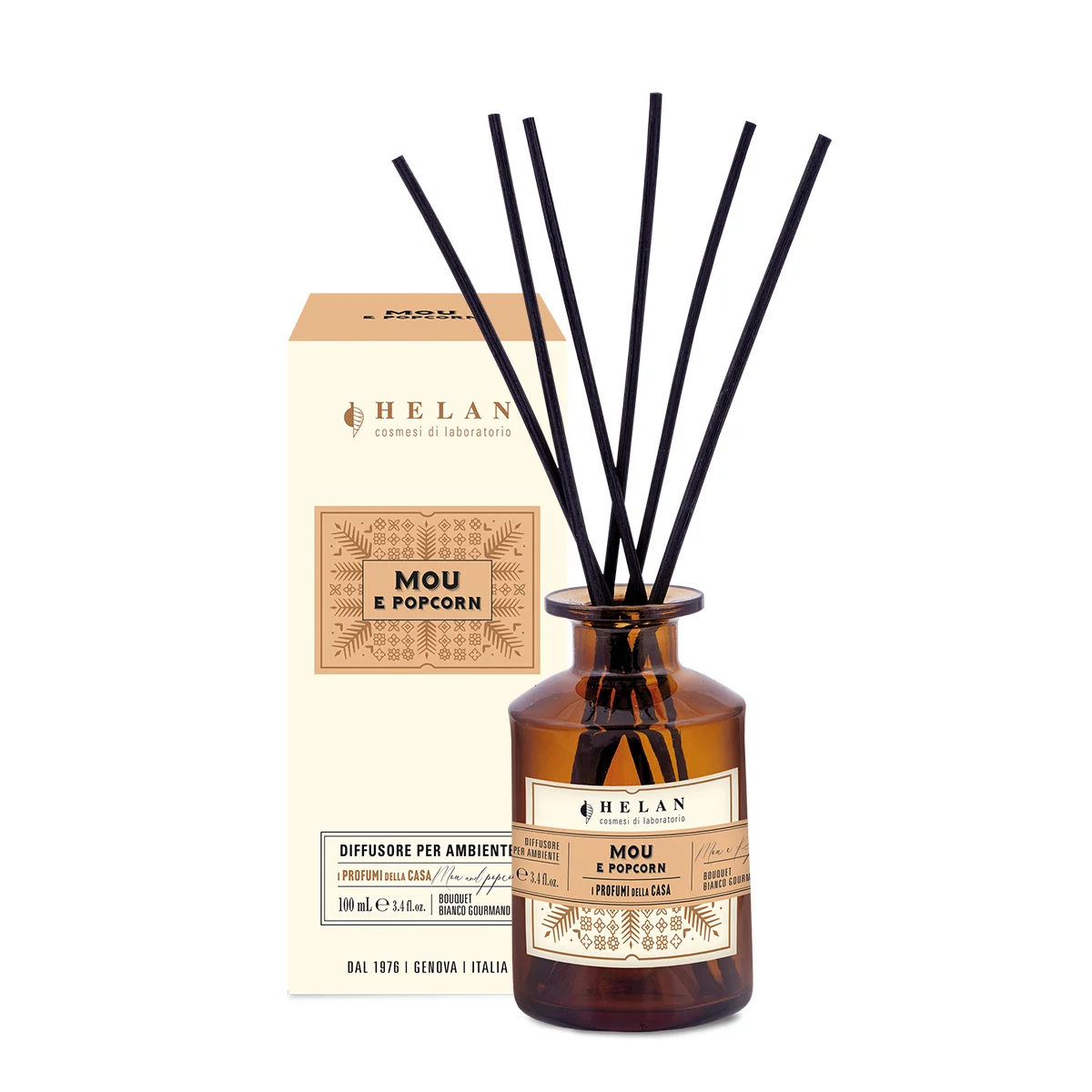HELAN Mou e Popcorn – Diffusore per Ambiente 100 ml