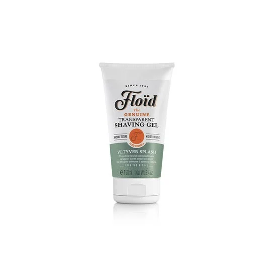 Floïd Vetyver Splash Gel da Barba Trasparente 150ml