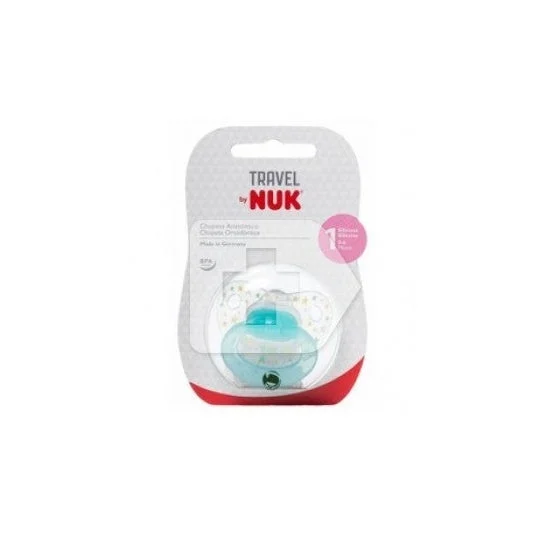 Succhietto da viaggio Nuk dimensione 1 in silicone 1u