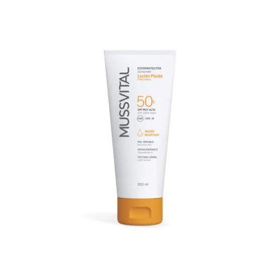 Lozione fluido pediatrica Mussvital SPF50+ 300ml