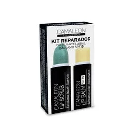 Kit Camaleon Lip Balm + Melon Lip Scrub 4g
