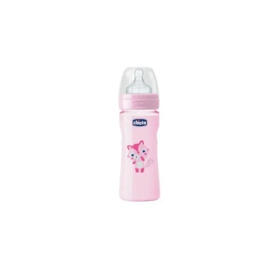 Biberon Chicco Wp Pp Rosa 250 Silicone medio flusso
