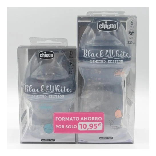 Chicco Pack Biberon 150ml + Biberon 330ml
