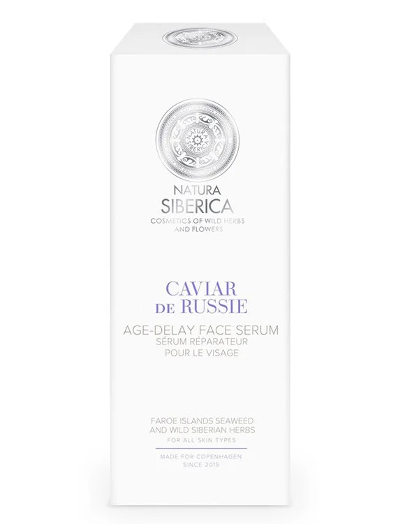 NATURA SIBERICA Copenhagen – Age-Delay Face Serum Caviar de Russie | Siero Viso Rivitalizzante
