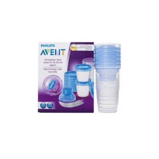 PHILIPS Avent Contenitori latte materno 5x180ml + 5coperchi