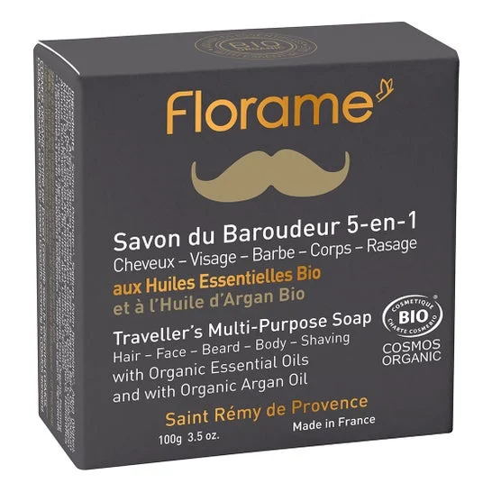 Florame Homme Savon du Baroudeur 5 in 1 100g