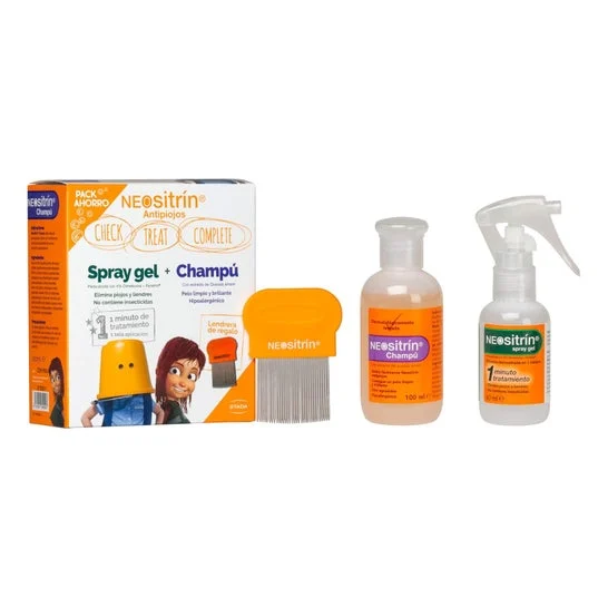 Neositrin™ Anti pidocchi 100% spray 60ml + shampoo 100ml
