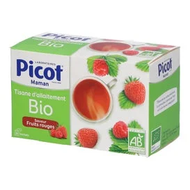 Picot Picot Picot Mummia Picot Picot Allattamento al seno Tè alle erbe frutti rossi 20 bustine