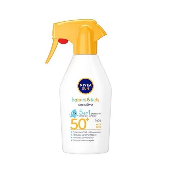 Nivea Sun Babies & Kids Sensitive SPF50+ 5 in 1 Spray 270ml